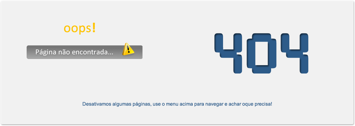 Esta pagina esta perdida, erro 404, tente pelo menu.