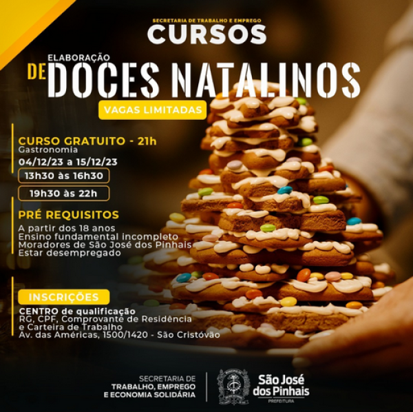 Imagem: Prefeitura Municipal de São José dos Pinhais